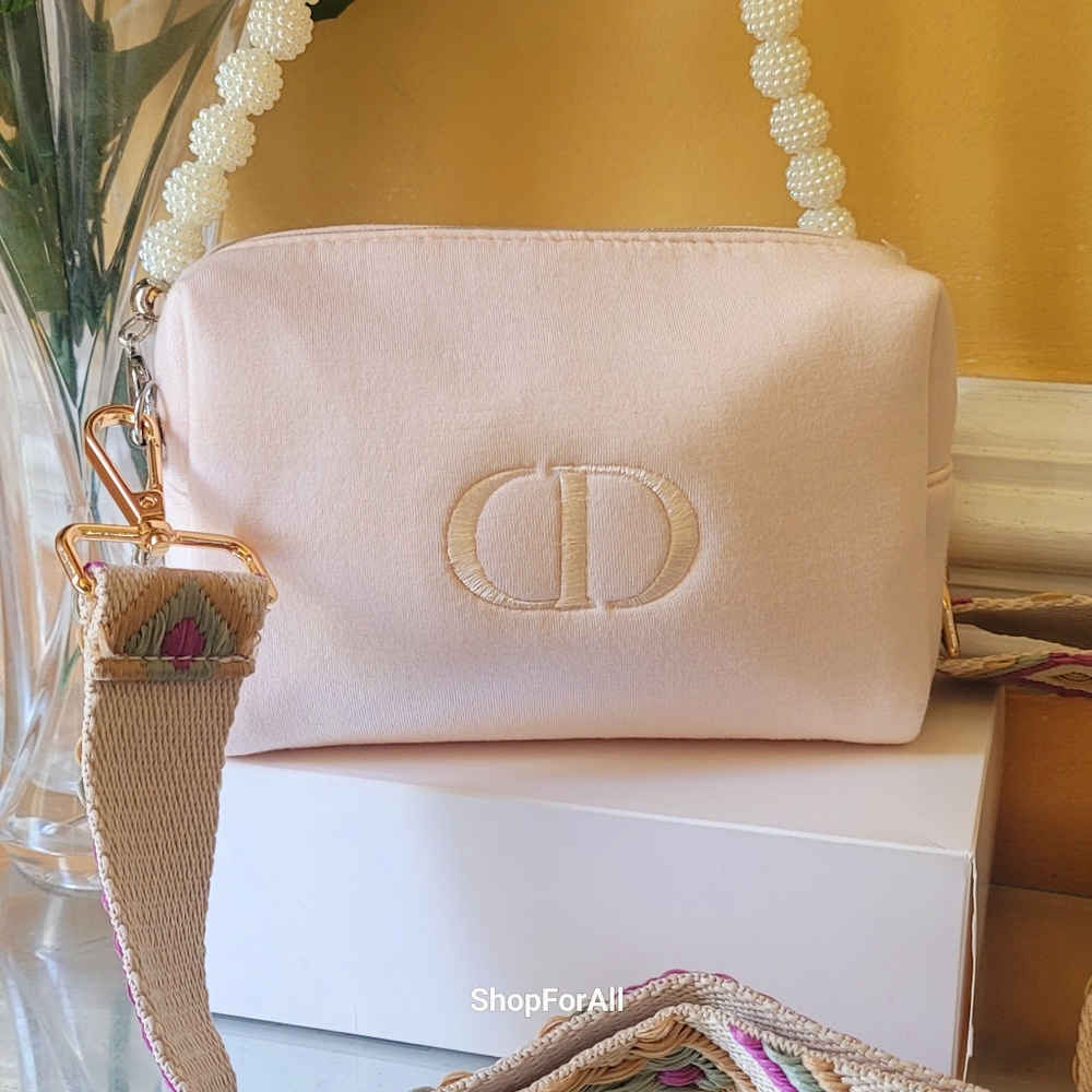 Dior Beauty CD Cosmetic Pouch to Crossbody Bag - Picture 2 of 16